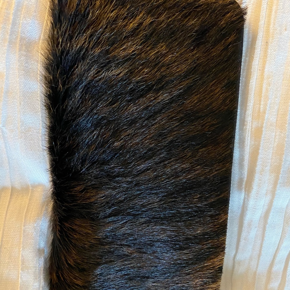 Theory pony hair wallet